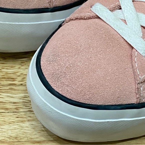 CONVERSE 564382C Chuck Taylor One Star Suede Platform Ox Bleached Coral Size 9 - Picture 15 of 16